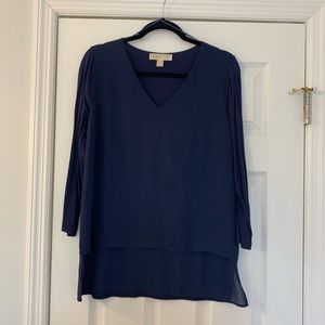Michael Kors blue shirt